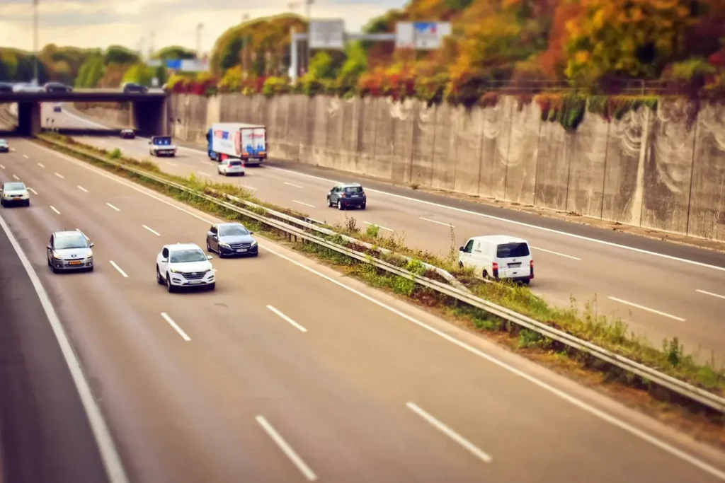 Autoroute Venir par l'autoroute